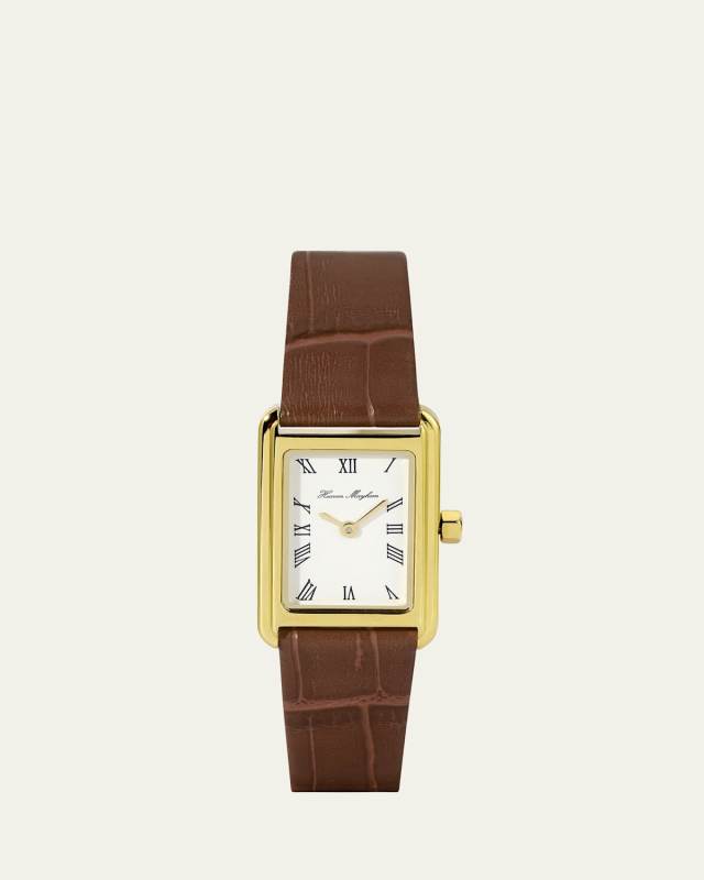Monroe Icon Watch with Leather Strap